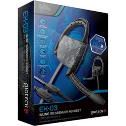 Gioteck EX3-R Inline Messenger PS4 Gaming Headset In Ear Black