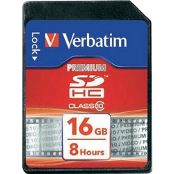 Verbatim SDHC 16GB Class 10 U1 V10 UHS-I