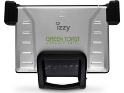 Izzy Green Toast XL 223665 Τοστιέρα Γκριλιέρα με Αποσπώμενες Πλάκες για 4 Τοστ 2100W
