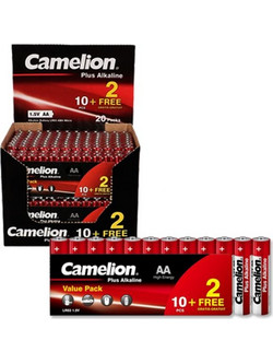 Camelion Plus Alkaline AA 12τμχ