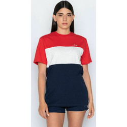 Fila Caspar Blocked Tee Γυναικείο Αθλητικό T-Shirt Πολύχρωμο 688772-G06