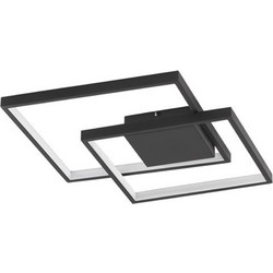 Φωτιστικό Οροφής Sole Luce Madrid 2065304639 Μαύρο Ματ