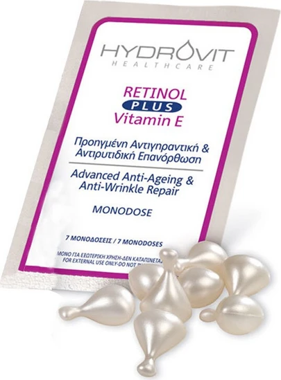 Target Pharma Hydrovit Retinol Plus Vitamin E Monodose Αντιγηραντικό ...