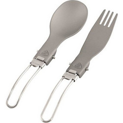Πτυσσόμενο Σετ Κουτάλι-Πιρούνι Robens Folding Alloy Cutlery Set