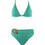 Gsecret Bikini Set Τριγωνάκι με Ενίσχυση Ψηλόμεσο Πράσινο C9156-14043
