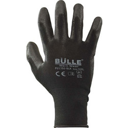 Γάντια Εργασίας Πολυουρεθάνης Μαύρα BULLE (702110)-9