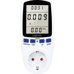 LogiLink Premium Energy Cost Meter, White (EM0003)