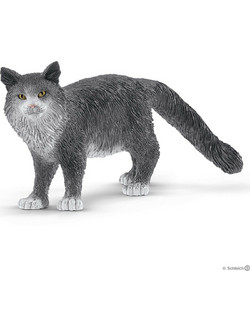 Schleich Farm World Maine Coon Cat 13893