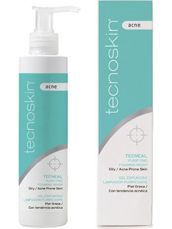 Tecnoskin Tecneal Purifying Wash Αφρός Καθαρισμού Προσώπου για Ακμή 200ml