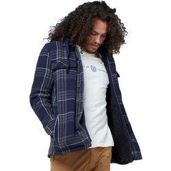 Superdry Expedition Hood Shirt Ανδρικό Μπουφάν Μπλε M4010107A-4GT