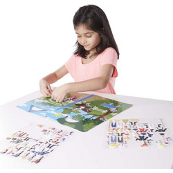 Melissa & Doug Deluxe Set 139 Reusable Puffy Αυτοκόλλητα- Ιππικός Όμιλος 19410