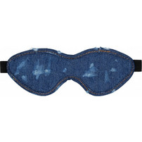 OUCH! Denim Eye Mask Rough end Denim Style Blue