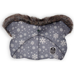 KikkaBoo Shiny Snow Γάντια Καροτσιού Flakes