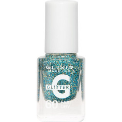 Elixir Fast Dry 185 Glitter Βερνίκι Νυχιών Μακράς Διαρκείας Quick Dry 13ml
