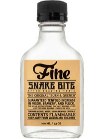 Fine Snake Bite Tonic After Shave Cologne 100ml