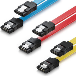 Deleycon SATA Cable / 3x 0.5m / straight (Multicolor)