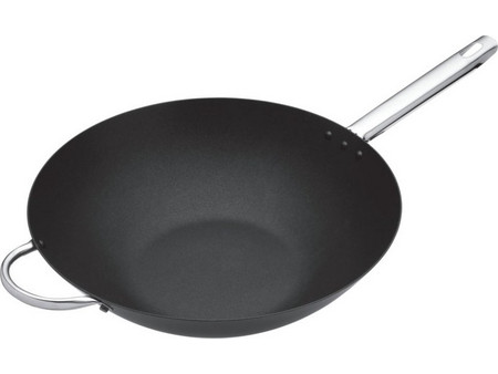 Kitchencraft Master Class Wok Ανοξείδωτο Αντικολλητικό 35.5cm