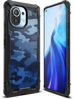 Ringke Fusion X Design Back Cover Camo Black (Xiaomi Mi 11)