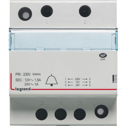 Μετασxηματιστής 230/24-12V 1/1.5A
