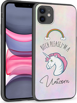 Θήκη iPhone 11 Black TPU - I'M A Unicorn