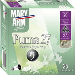 Mary Arm Puma G Φυσίγγια Συγκέντρωσης 20Cal 70mm 27gr 25τμχ