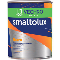 Vechro Smaltolux Extra Ριπολίνη Διαλύτου Λευκό Satin 2.5lt