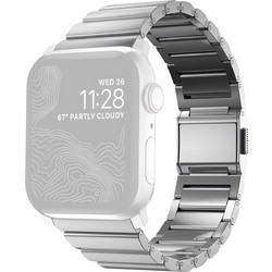 Nomad Steel V2 Λουράκι Μεταλλικό Silver (Apple Watch 42 / 44 / 45mm)