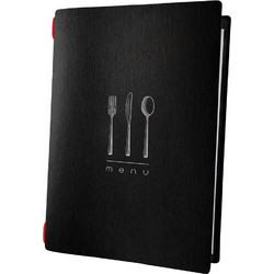 Menu από ίνες κυτταρίνης Σειρά Custom με 1 διαφάνεια για 4 σελίδες A4 21x29 7cm DAG Italy c376518