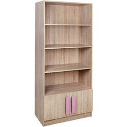 Βιβλιοθήκη Playroom Hm332+Hm336.02 80X35X180 cm Μελαμίνη