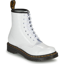Dr. Martens Γυναικεία Αρβυλάκια Δερμάτινα Λευκά 1460 26855100