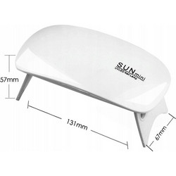 SunMini UVLED Nail Lamp 18W Power, Φορητό Φουρνάκι Νυχιών & Καλώδιο USB