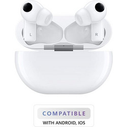 Huawei FreeBuds Pro Ακουστικά Bluetooth In Ear Ceramic White