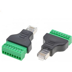 Techly IADAP TB8T-RJ45M Βύσμα κλέμας rj 45