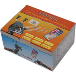 MOTORCYCLE PHONE CLIP SPEAKER AU-AC-0341