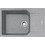 Franke Urban UBG 611-78 XL Stone Grey Ένθετος Νεροχύτης Γρανίτη Αντιστρεφόμενος 78x50cm