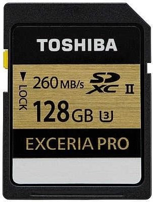 Κάρτα Μνήμης Toshiba Exceria Pro SDXC 128GB Class 10 UHS-II