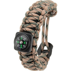 CATTARA Paracord Bracelet with compass 27cm (13723)