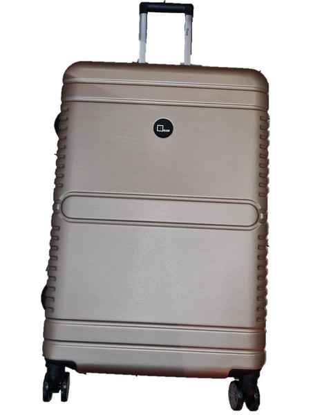 Rain RB80114L Βαλίτσα Μεγάλη 75x48x33cm με 4 Ρόδες Χρυσή
