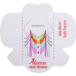 Alezori Medium Soft Master Φόρμες Νυχιών 250τμχ