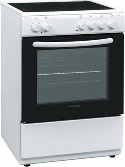 Philco ET 623 W Κουζίνα Ηλεκτρική 65lt με Κεραμικές Εστίες 60cm