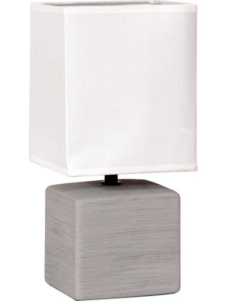 ARlight TLC6043 Πορτατίφ E14 Λευκό Γκρι Π11xΥ29cm
