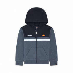 Ellesse Παιδική Ζακέτα Φούτερ με Κουκούλα και Φερμουάρ Ανθρακί S3K12114-106