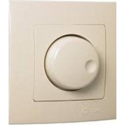 Makel Lillium Διακόπτης Dimmer 600W Μπεζ (32010A76)