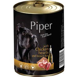 Dolina Noteci Piper Adult Chicken Hearts & Brown Rice 400gr