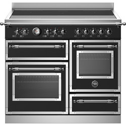 Bertazzoni HER105I3ENET Κουζίνα Ηλεκτρική 121lt με Εστίες Αερίου 99.5cm