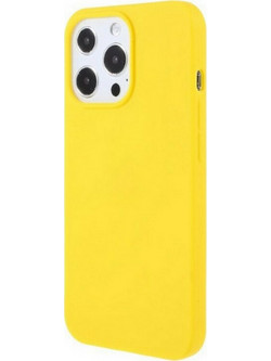 Θήκη ματ TPU σιλικονη μαλακή πίσω κάλυμμα για APPLE 13 PRO - ΚΙΤΡΙΝΟ (OEM)
