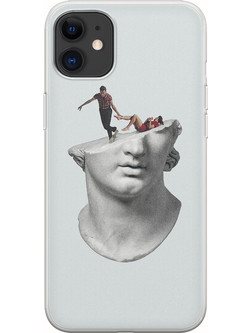 Θήκη Get Out Of My Head iPhone 11 Flexible TPU (Διάφανη Σιλικόνη)