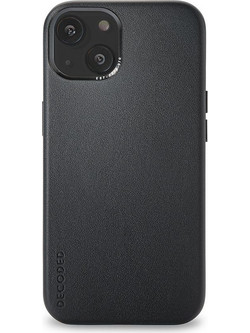 Decoded Leather Back Cover Black (iPhone 13)