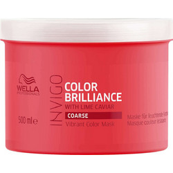 Wella Professionals Invigo Color Brilliance Thick Μάσκα Μαλλιών για Προστασία Χρώματος για Λεπτά & Βαμμένα Μαλλιά 500ml