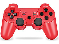 Ασύρματο Χειριστήριο Bluetooth Με Δόνηση Για Playstation 3 / PS3 - Κόκκινο
